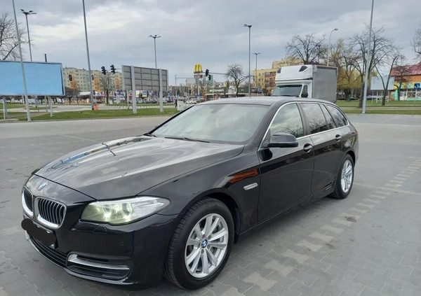 BMW Seria 5 cena 49900 przebieg: 220000, rok produkcji 2014 z Sieradz małe 46